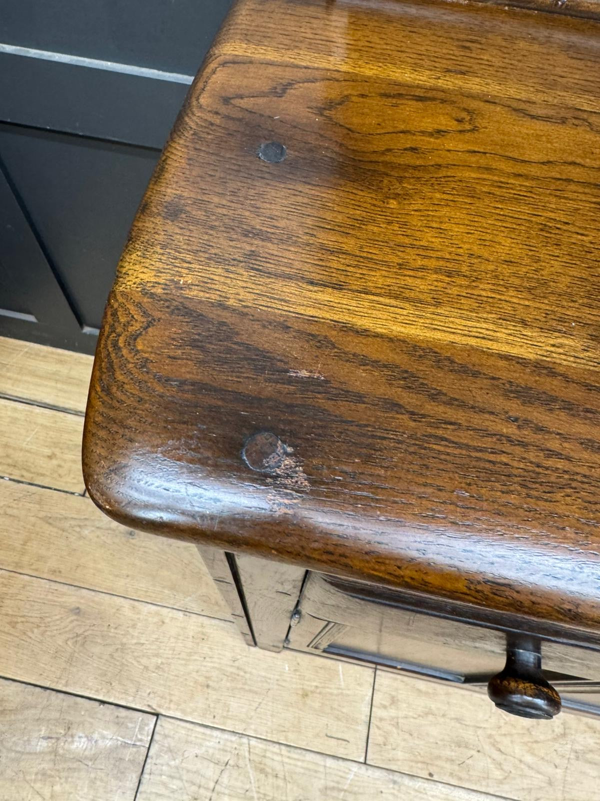 Ercol Old Colonial Solid Oak Dresser Base and Rack – Classic Vintage Storage