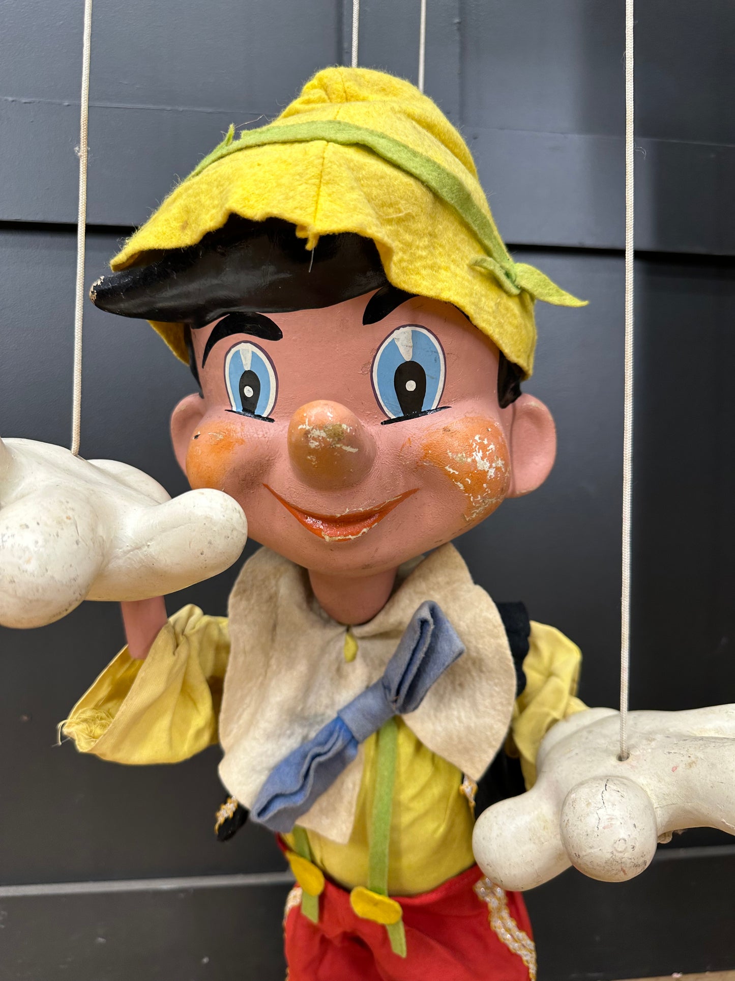 Vintage Pelham Marionette Puppet  / Pinocchio Puppet/ Collectible Rare