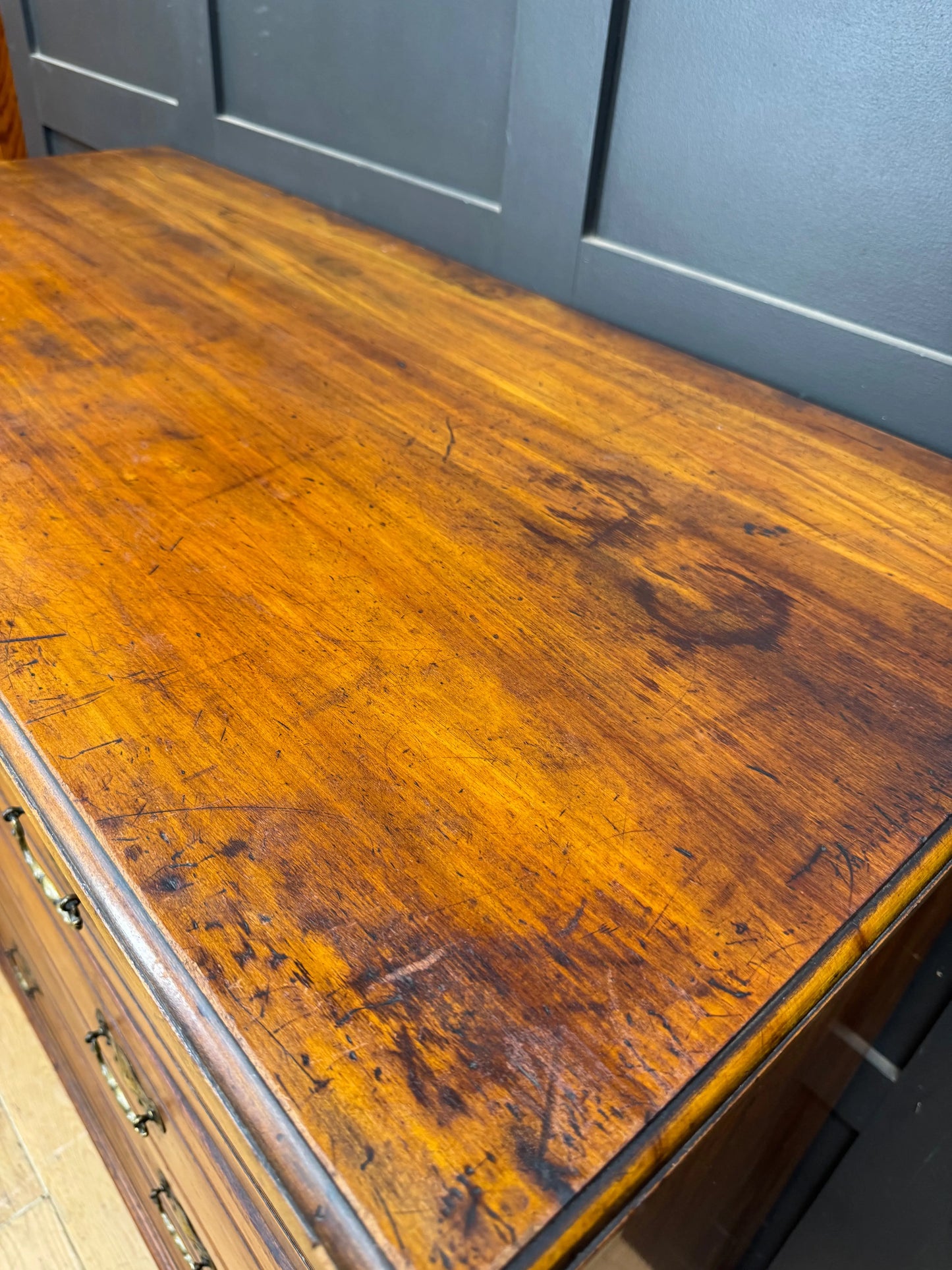 Antique Large Walnut Chest of Drawers Bedroom Storage Furniture Country House RUSTIC WAREHOUSE NORFOLK