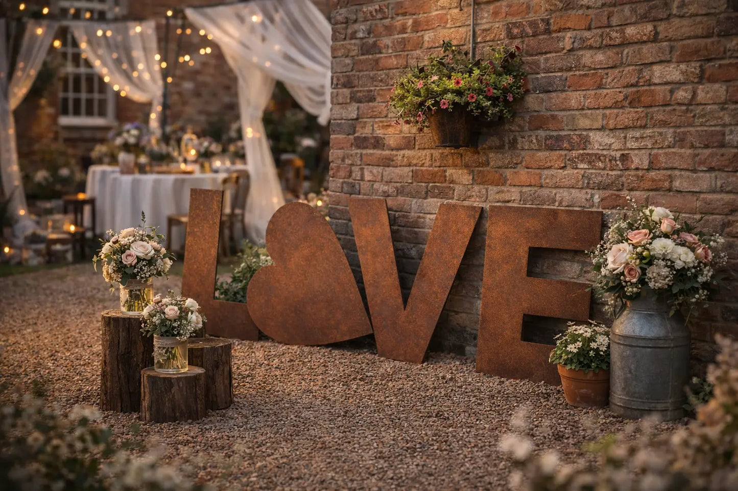 Large 70cm Rusty Metal Letters – XL Industrial Alphabet for Weddings, Home Decor & Shop Signs House Numbers RUSTIC WAREHOUSE NORFOLK