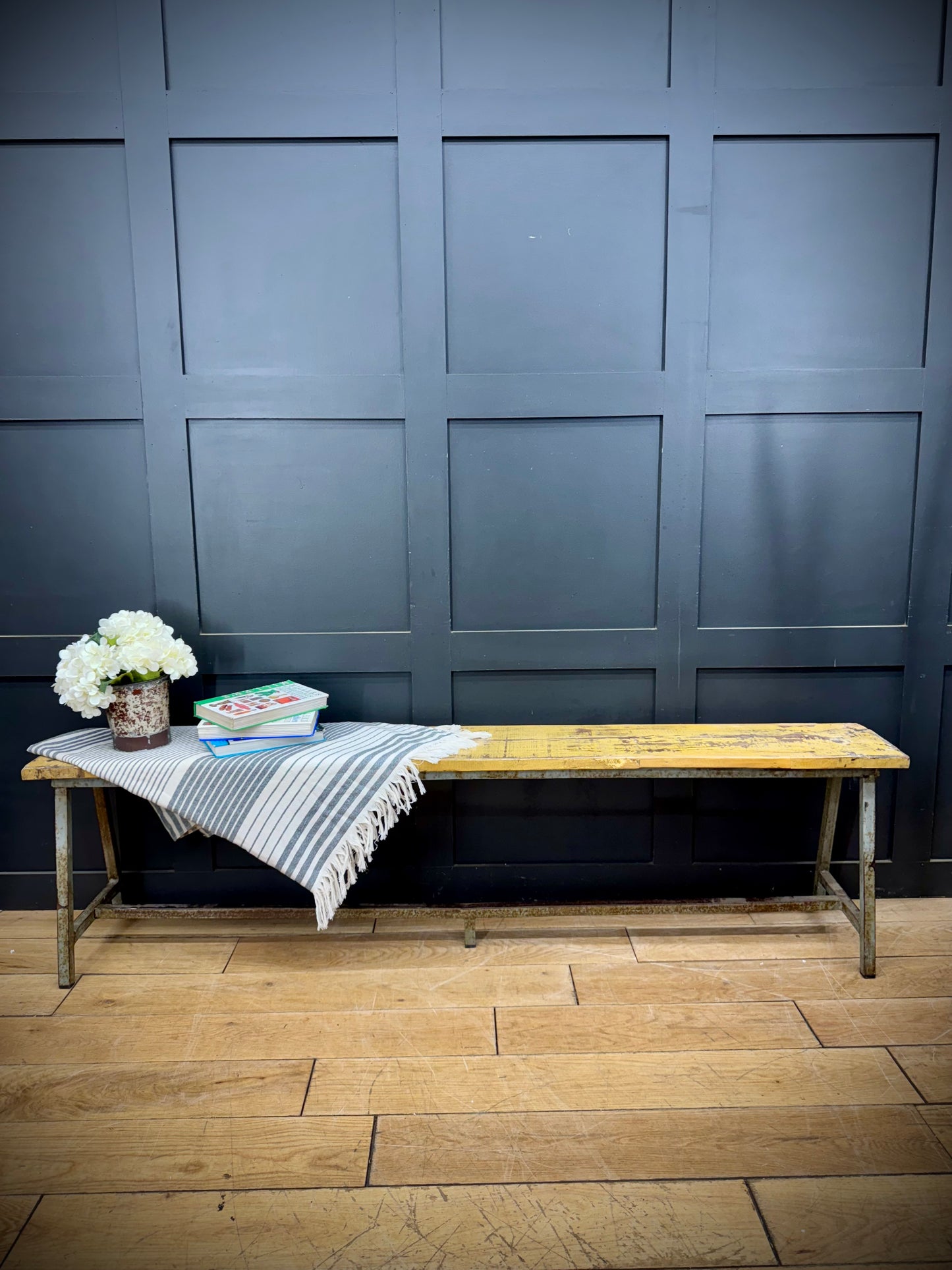 Kitchen Bench Seat / Industrial Bench / Hallway Seating / Rustic Furniture D