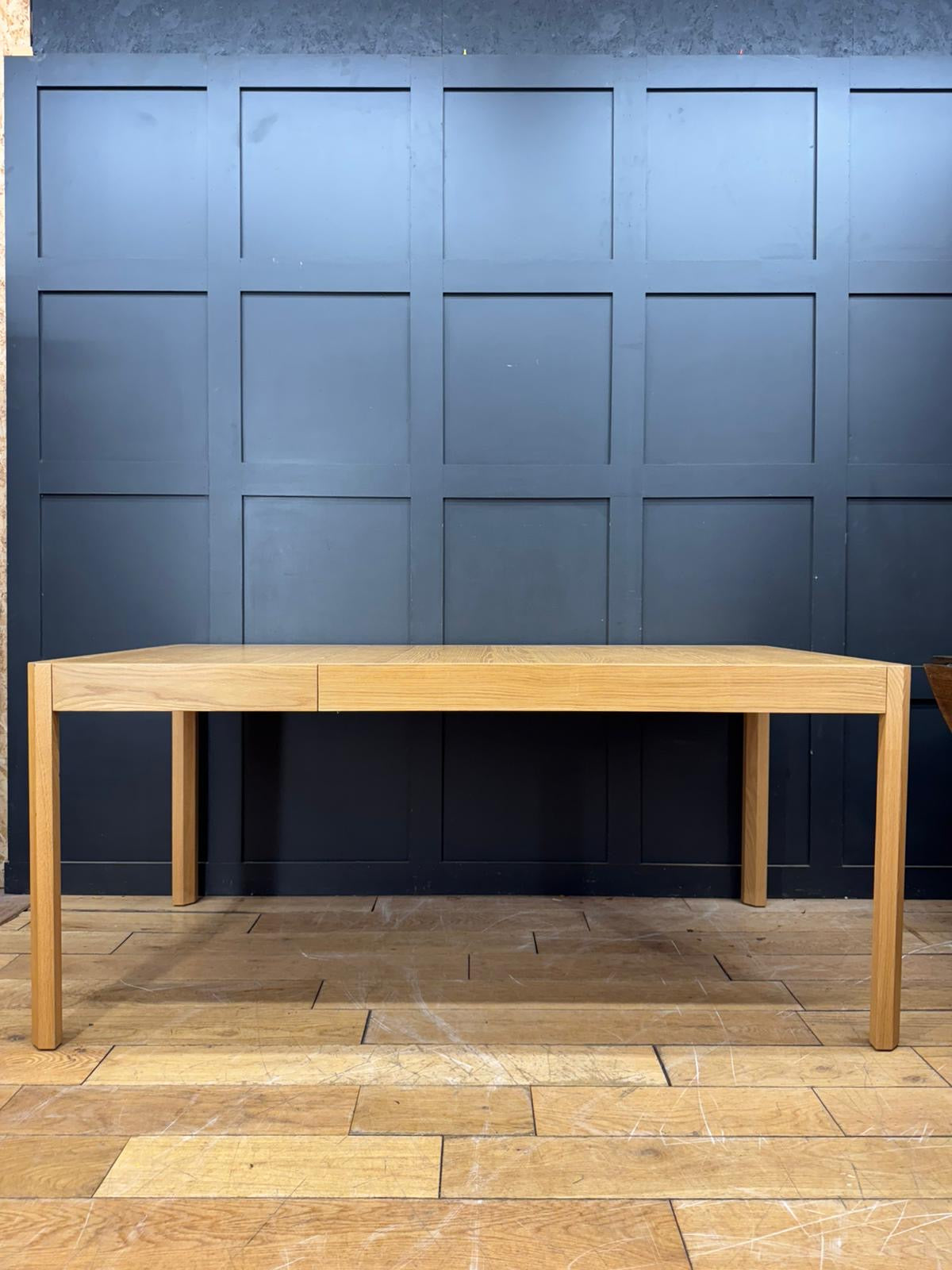 Ercol Ella Oak Extending Dining Table / Kitchen Table Desk