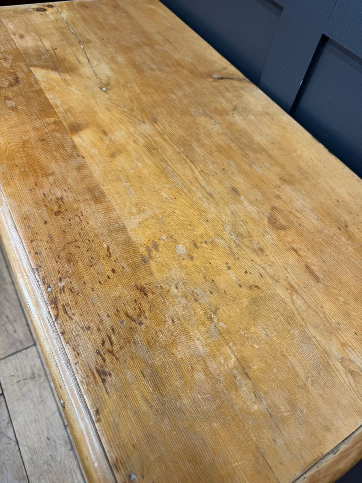 Mid Victorian Rustic Pine Chest of Drawers | Antique Farmhouse Bedroom Storage