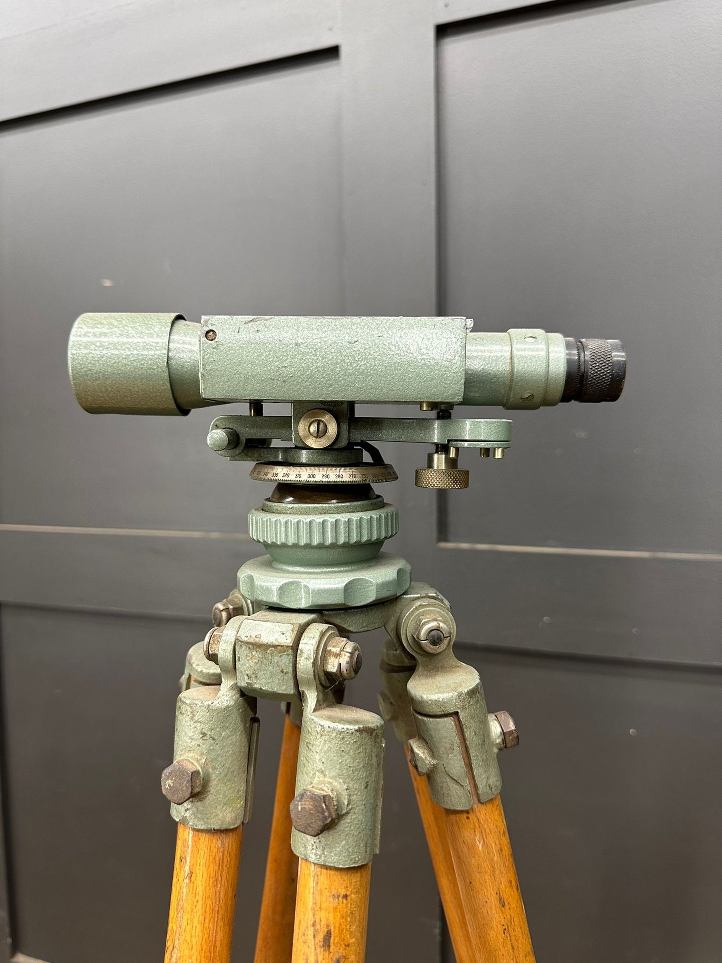 Antique Hall Brothers Theodolite Surveying Instrument Industrial