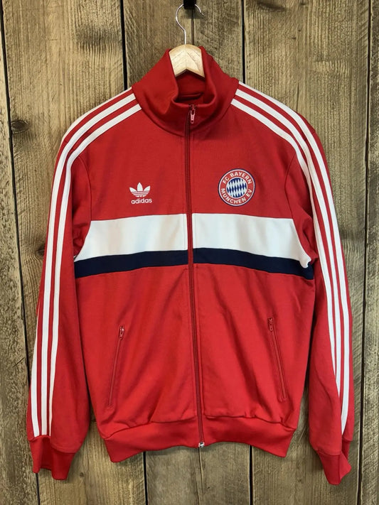 Vintage Bayern Munich Adidas Originals Men’s Tracksuit Top Medium Retro adidas