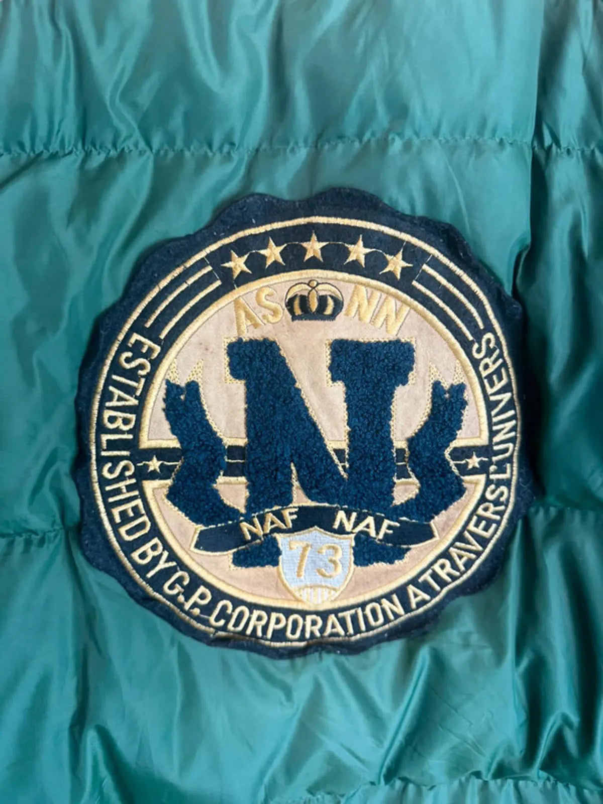 Rare vintage Naf Naf puffer Jacket body warmer Gilet XL 1990s NAF NAF