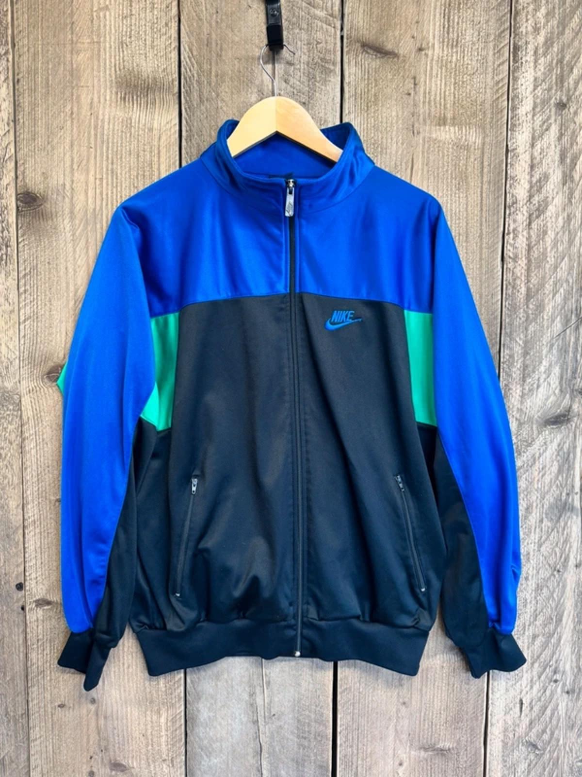 Vintage Nike Tracksuit Top Early 90s Large Retro
