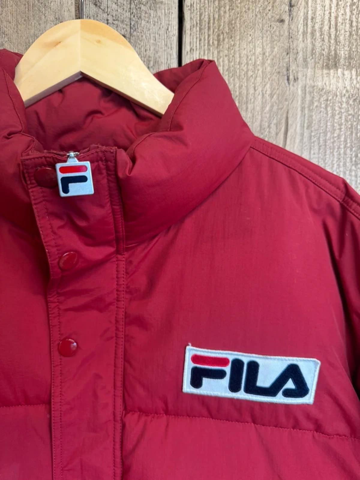Limited Edition Men’s Fila Puffer Jacket Coat Large Football Casuals #311