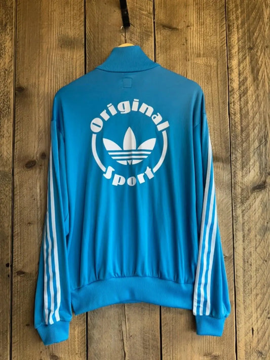 Vintage Adidas Original Sport Tracksuit Top Large #356