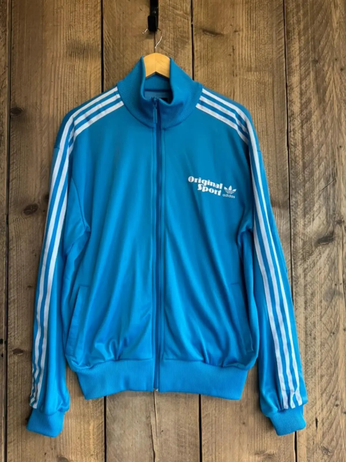 Vintage Adidas Original Sport Tracksuit Top Large #356