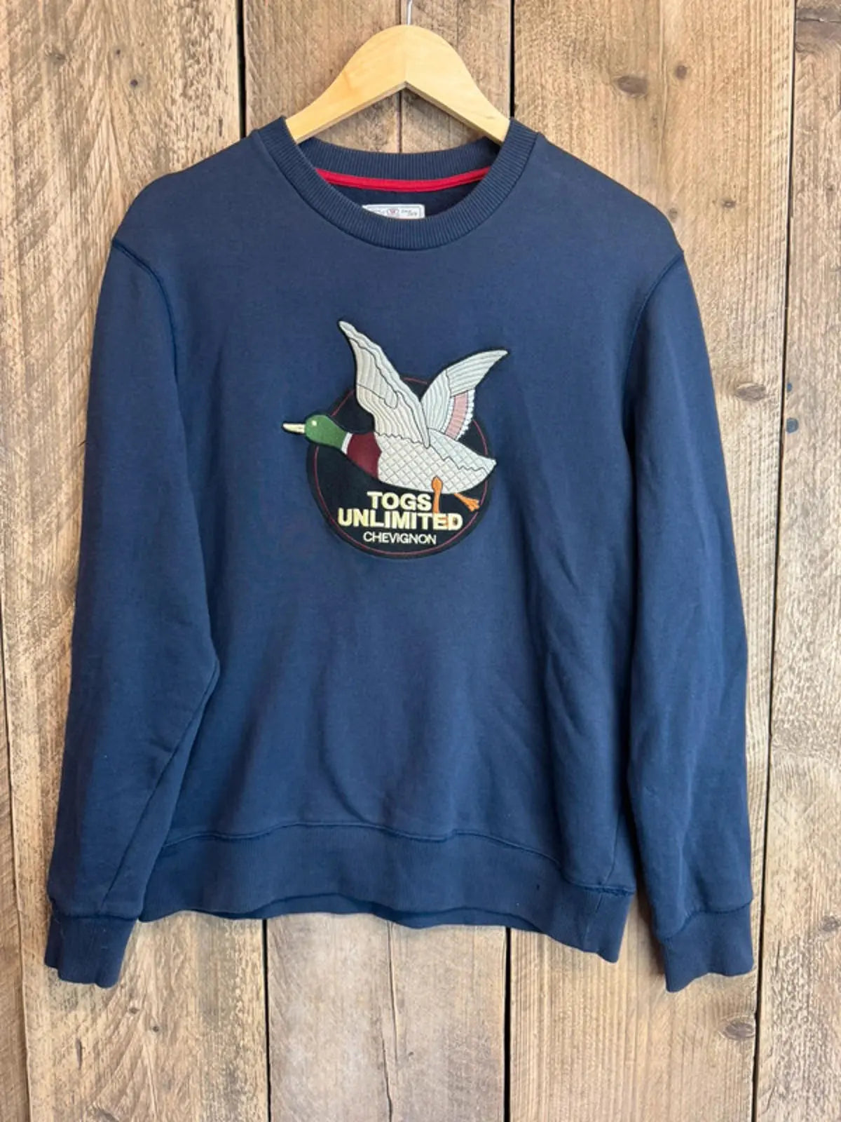 Men’s vintage Togs Unlimited Chevignon jumper top Sweater Medium Chevignon