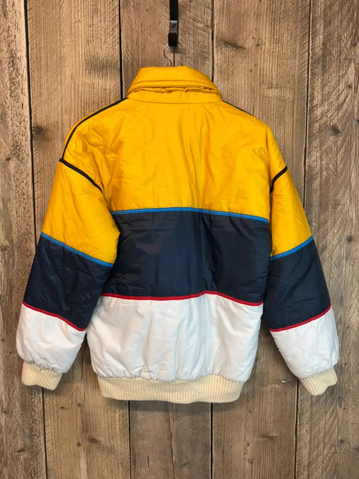 Original 1980s Vintage Elllese Ski Jacket Coat Mens Large Penguin Logo 1968-75 ellesse