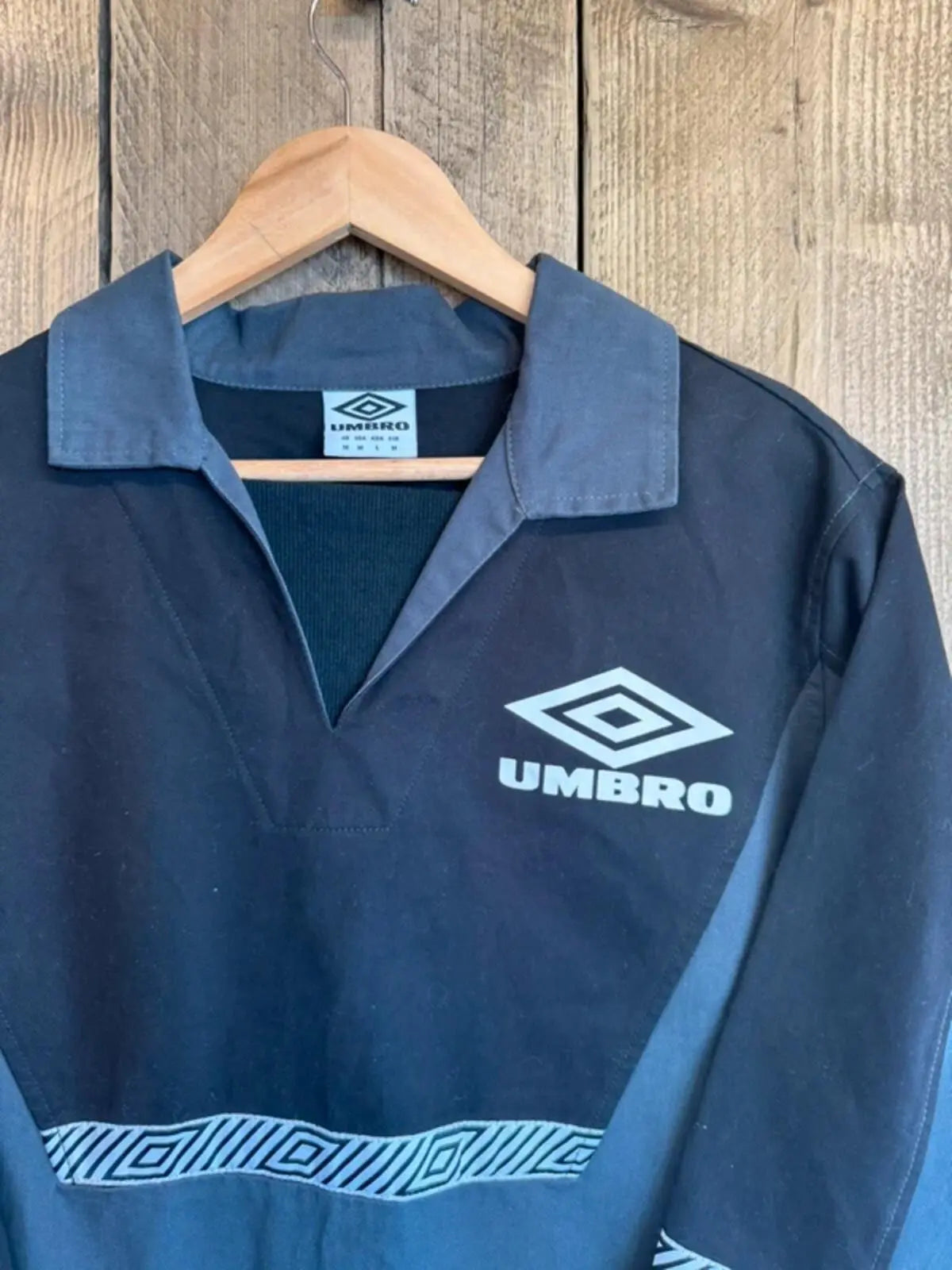 Classic Umbro Drill Tracksuit Top Jumper Sweater Medium #353