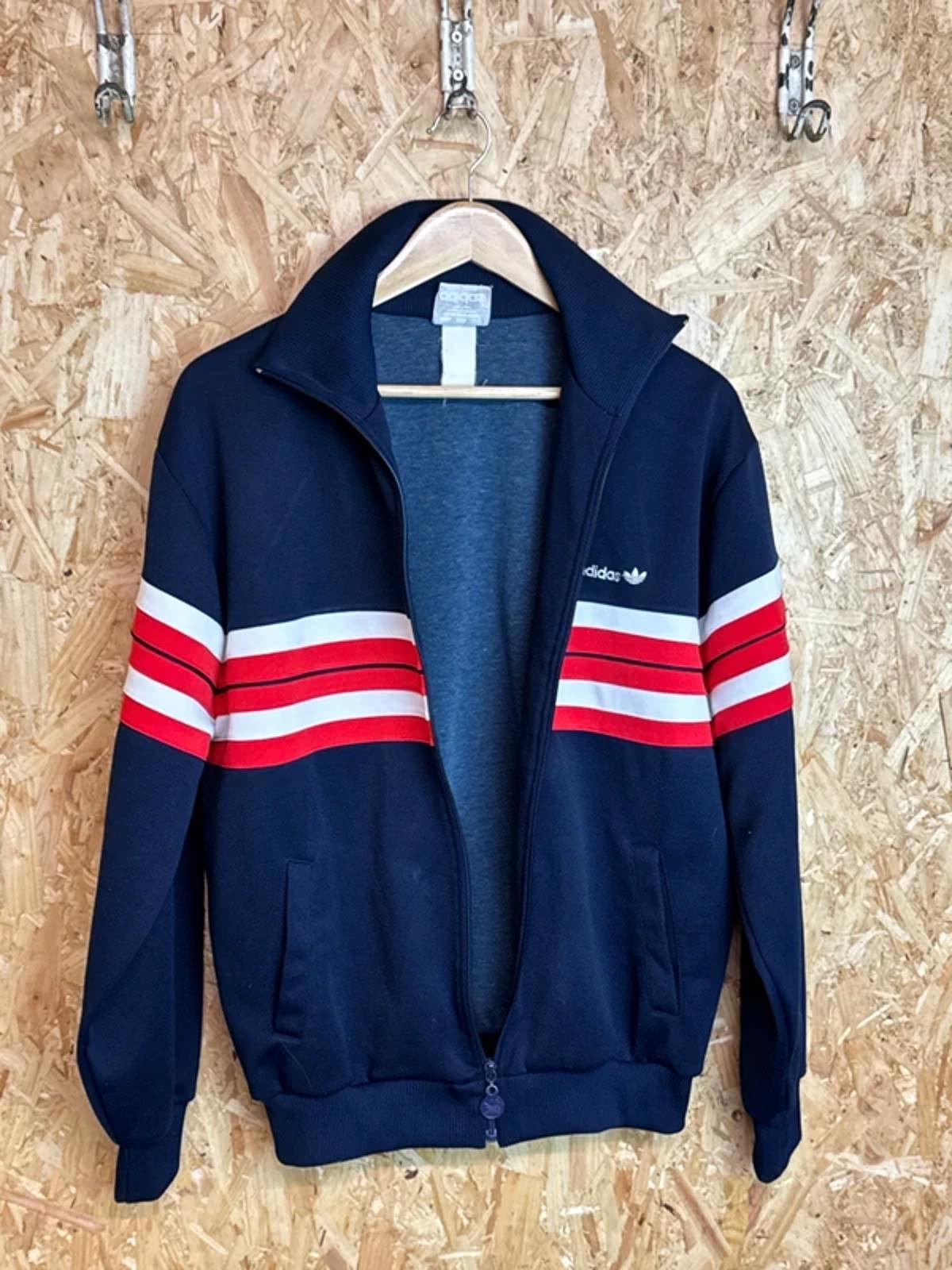 Vintage Adidas Original 1980’s/90’s Tracksuit top retro Medium  #198