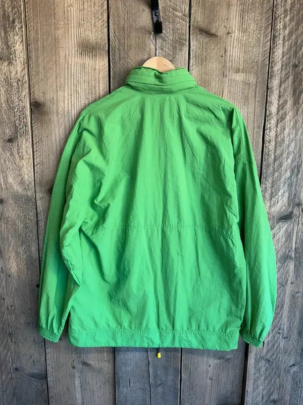 Vintage Adidas Late 80s Early 90s Tactel Windbreaker Jacket Coat Large Festival