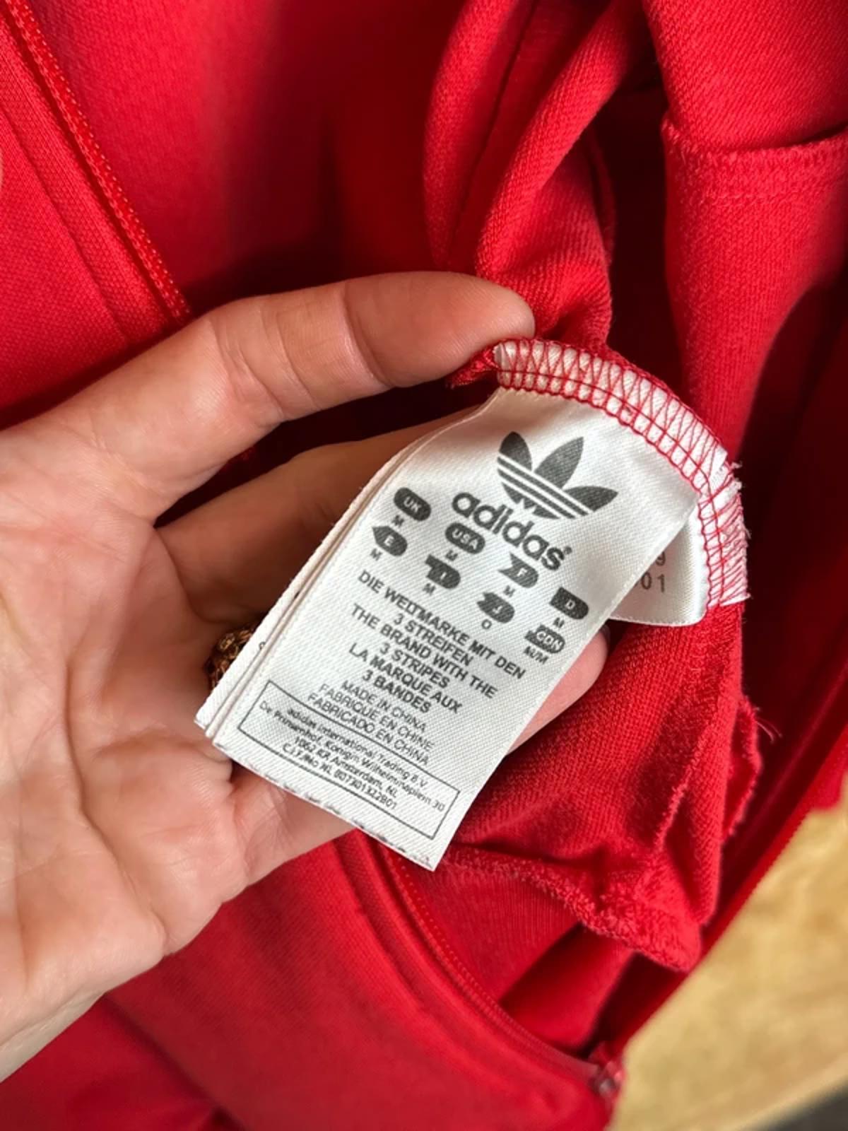 Vintage Adidas Originals Tracksuit Top Bayern Munchen Football Medium #200