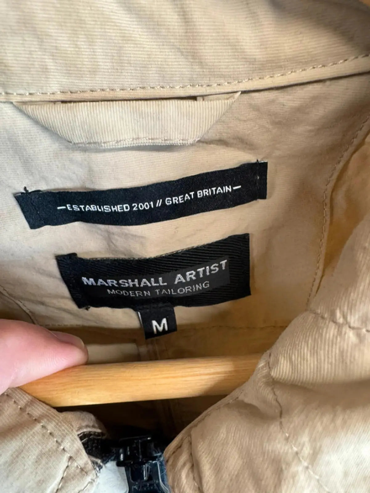 Marshall Artist Mens Jacket Coat Top Medium Football Casuals Terrace Clothing Marshall Artist