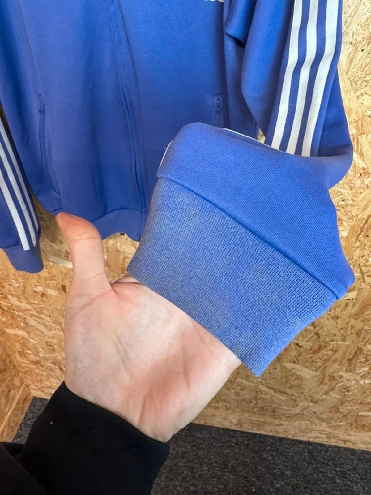 Vintage Adidas originals tracksuit top , hoody, retro , Large #196