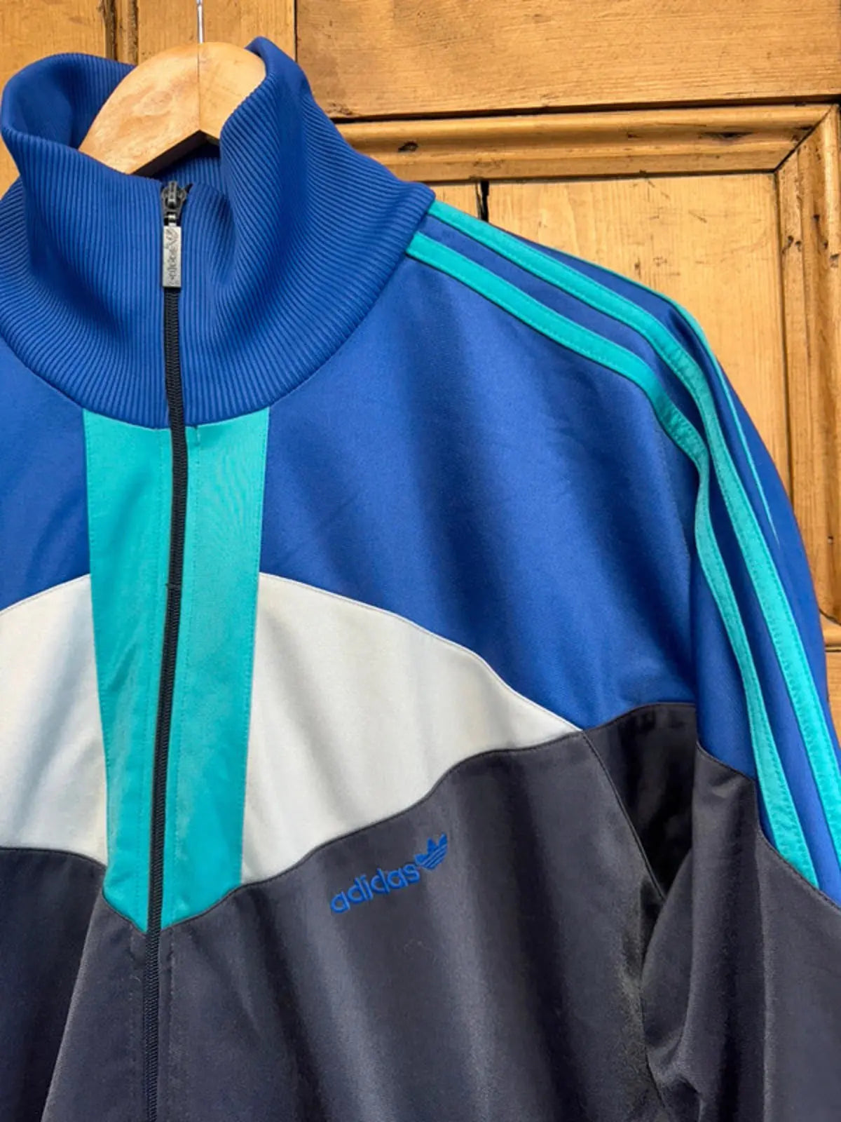 Vintage Early 90s Adidas Men’s Tracksuit Top Large Jumper Sweater adidas