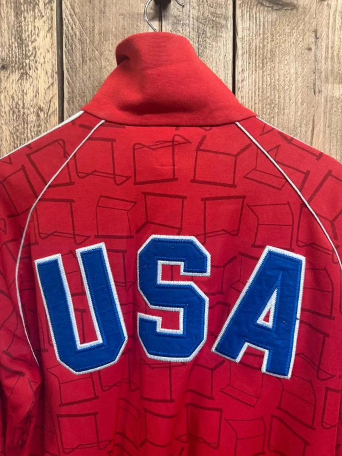 Vintage Adidas Originals USA Tracksuit Top XL Retro #345 adidas