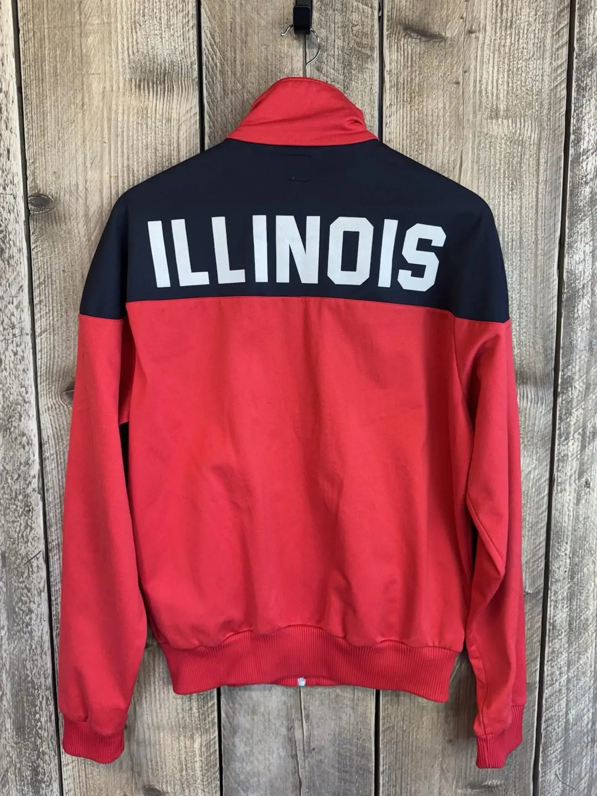 Vintage Rare Adidas Illinois Originals Men’s Tracksuit Top Large Retro adidas