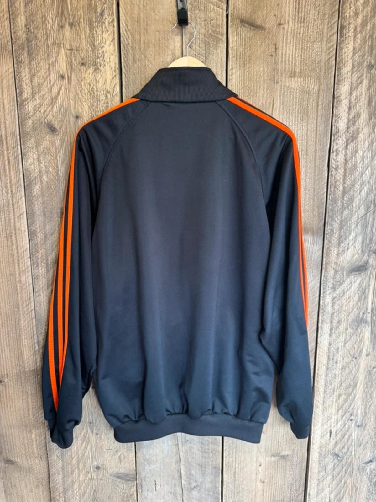 Original late 80s / early 90s Vintage Adidas First Tracksuit Top XL #341
