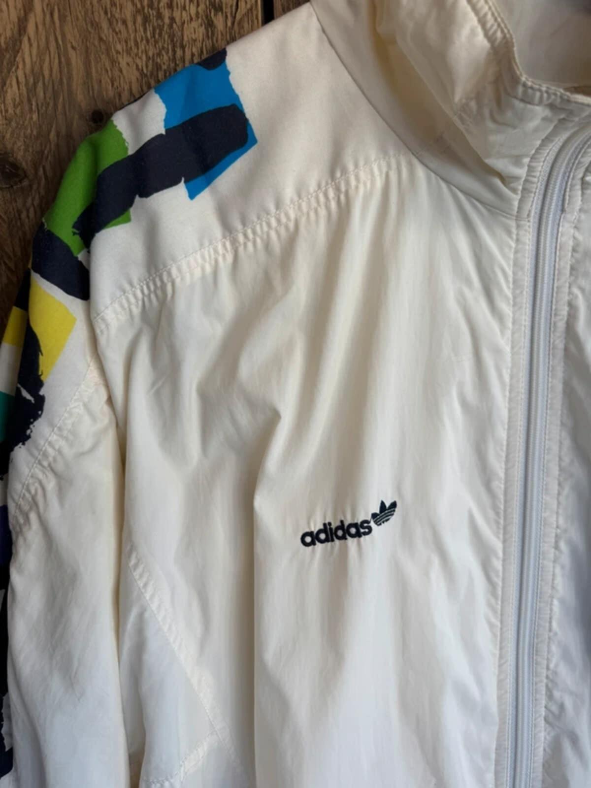 Vintage Adidas Stefan Edberg Tracksuit Top Jumper Jacket XL #335