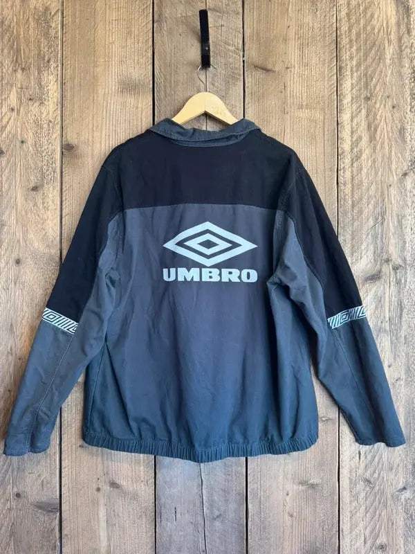 Classic Umbro Drill Tracksuit Top Jumper Sweater XL #367