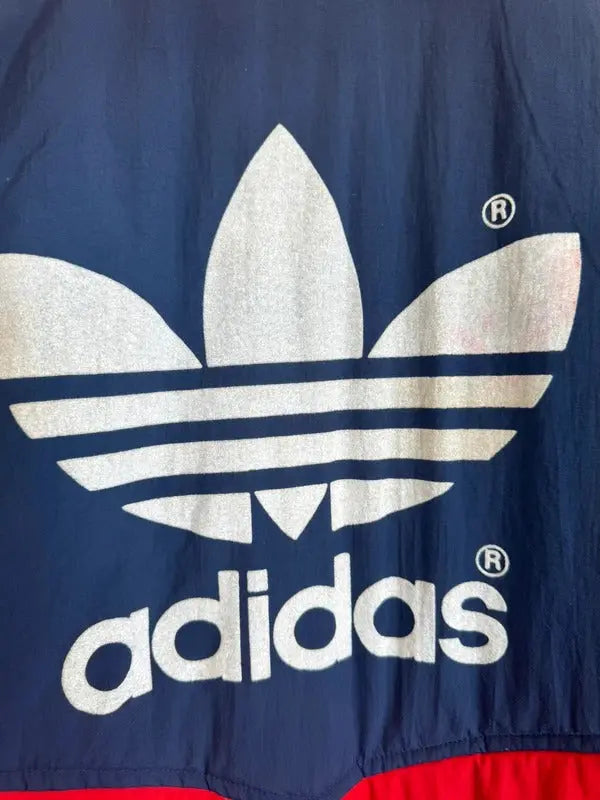 Vintage Adidas 1988-91 Mangers Bench Coat Jacket Large #402