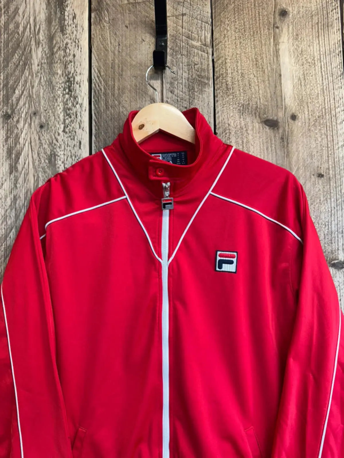 Vintage Fila Tracksuit Top Men’s Medium Made in Italy Football Terrace Clothing Fila