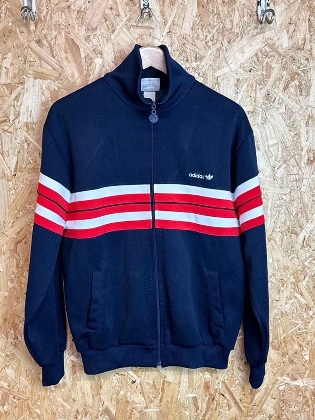 Vintage Adidas Original 1980’s/90’s Tracksuit top retro Medium  #198