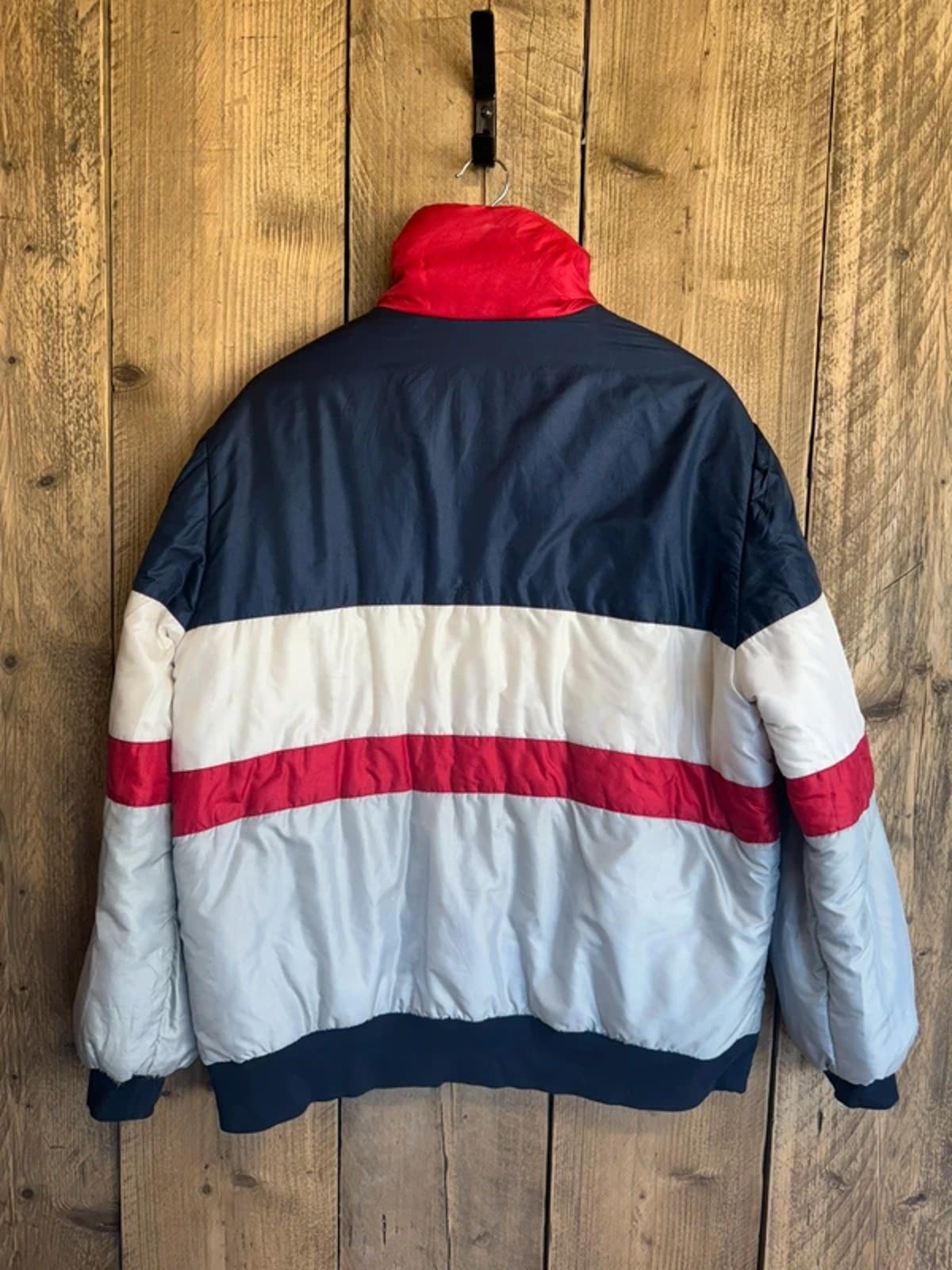 Original Vintage 1980s reversible Ellesse Ski  / puffer Jacket coat Large #310