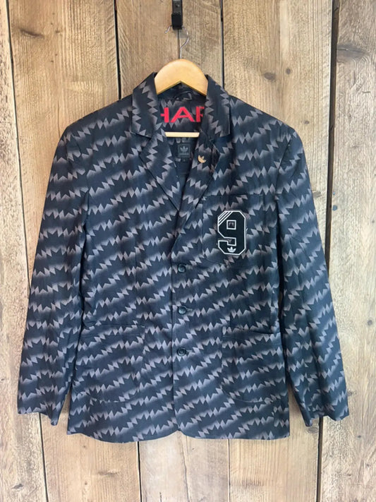 Rare Adidas Manchester United Sharp Blazer Jacket Number 9 adults adidas