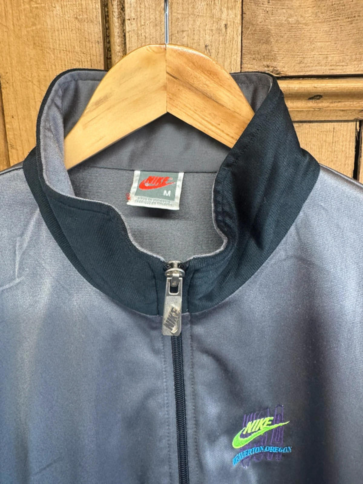 Vintage Original 1980s Nike Tracksuit Top Jumper Sweater