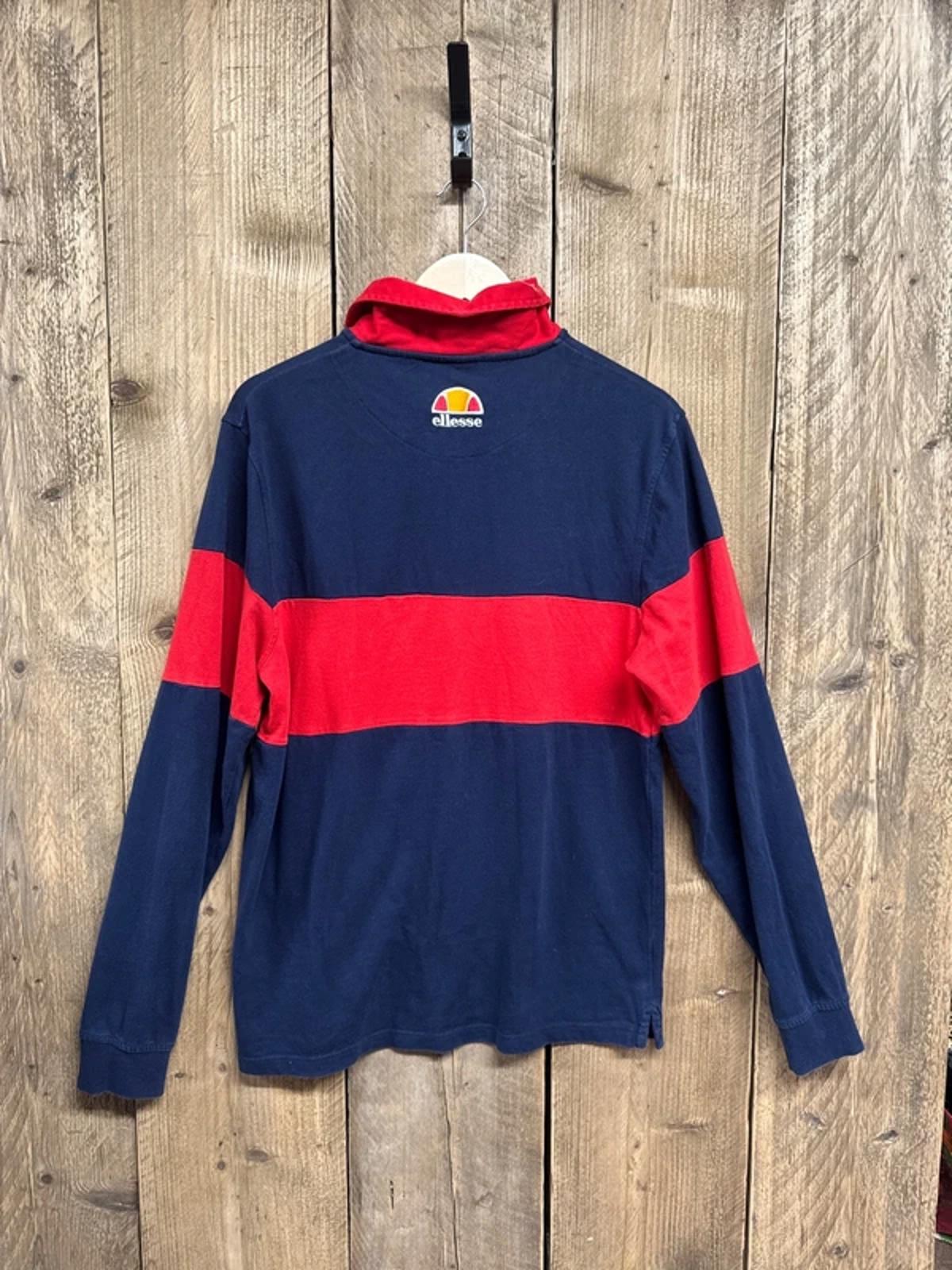 Rare Vintage Ellesse Rugby Top Jumper Sweater XL