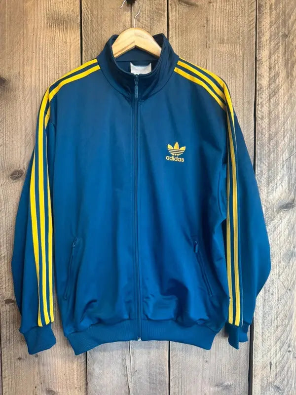 Vintage Adidas 90s Retro Tracksuit Top XL Rare Colourway Britpop Indie oasis 412