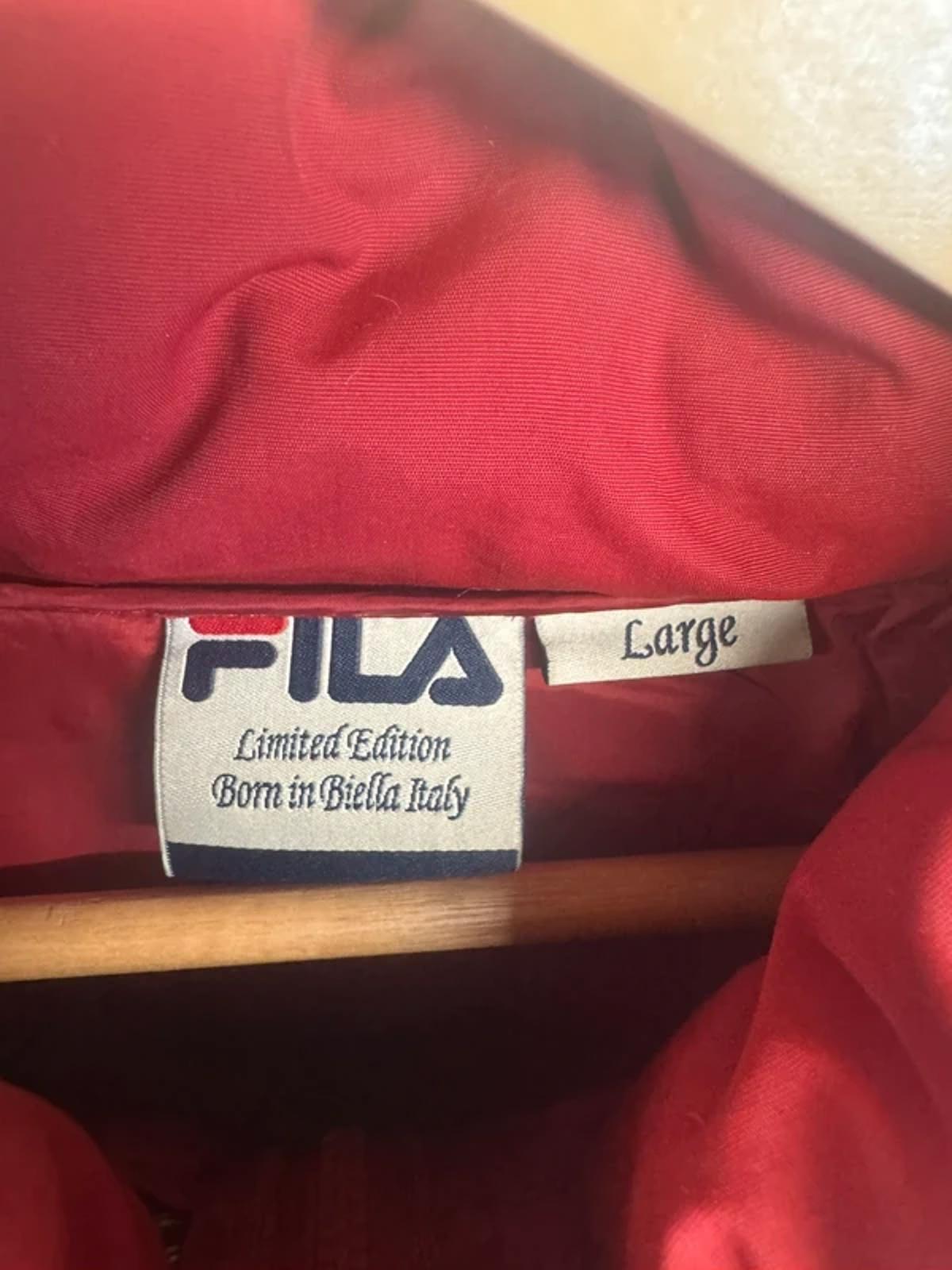 Limited Edition Men’s Fila Puffer Jacket Coat Large Football Casuals #311