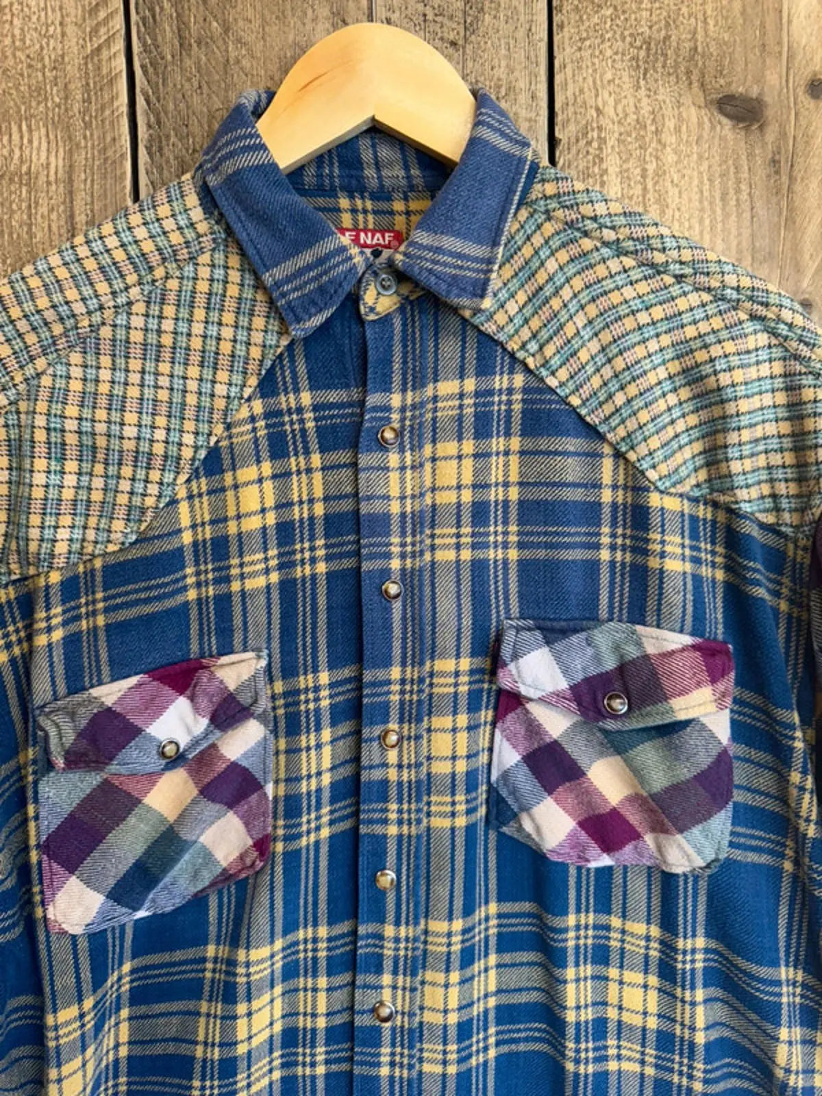 Rare Original 1990s Naf Naf Shirt Vintage Mens Medium, Womens 8/10 NAF NAF