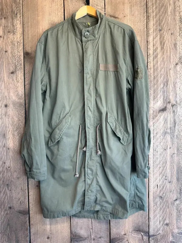 Vintage Pretty Green Deansgate Parka Jacket Coat Large Liam Oasis #368
