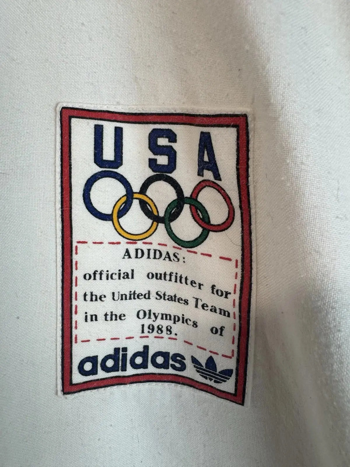 Rare Vintage  Adidas Original Men’s Jumper USA OLYPICS 1988 Top Sweater Medium adidas