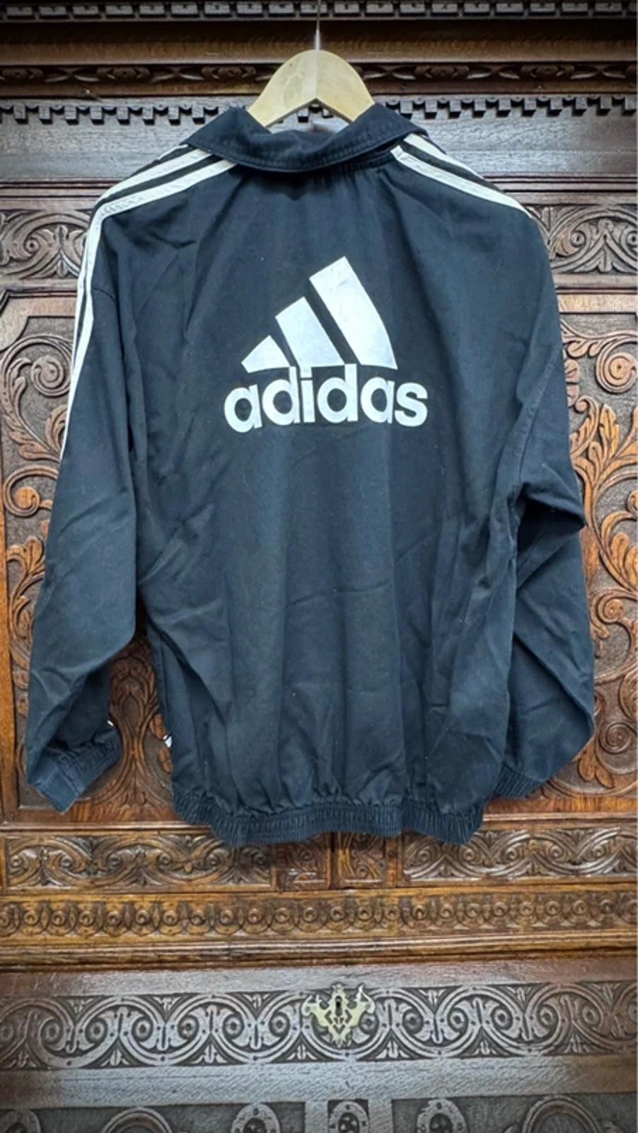 Vintage Adidas medium drill tracksuit top jumper sweater #181