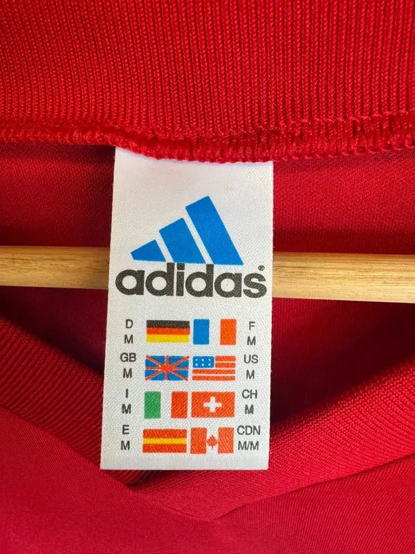 Original early 90s  Vintage Adidas t-shirt Medium 90s Y2K Medium #410