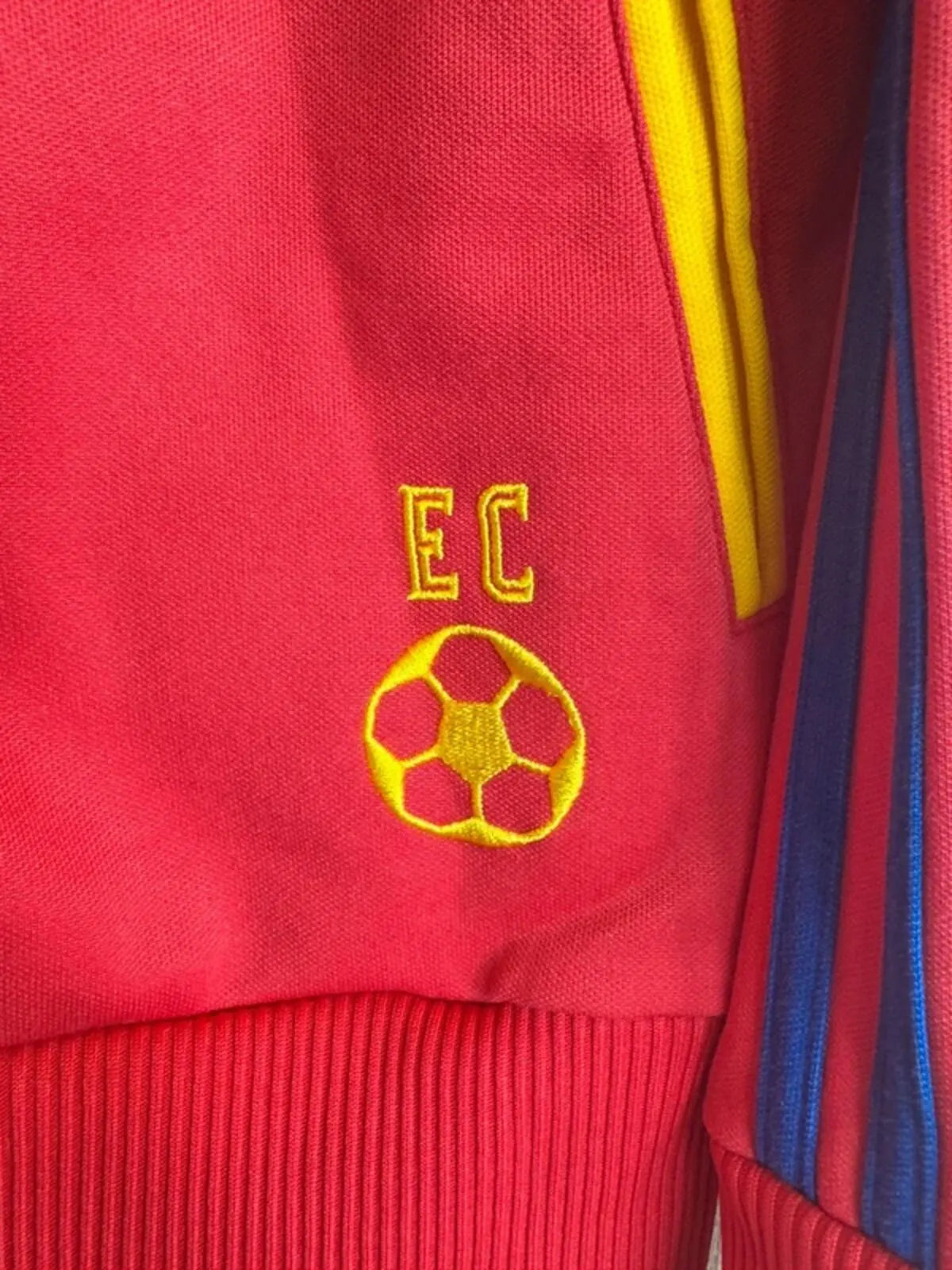 Vintage Adidas Originals Ecuador Tracksuit Top Large #359