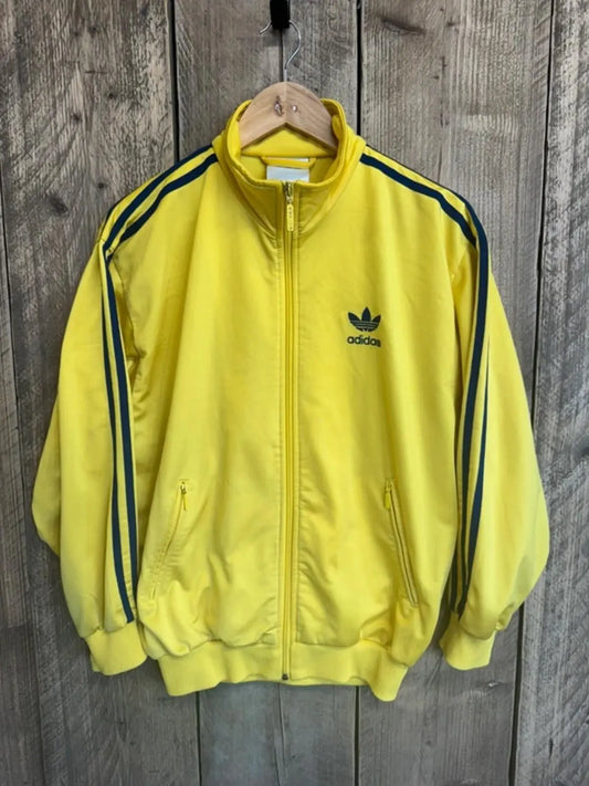 Vintage Adidas 90s Retro Tracksuit Top Rare Colourway Indie Britpop #344 adidas