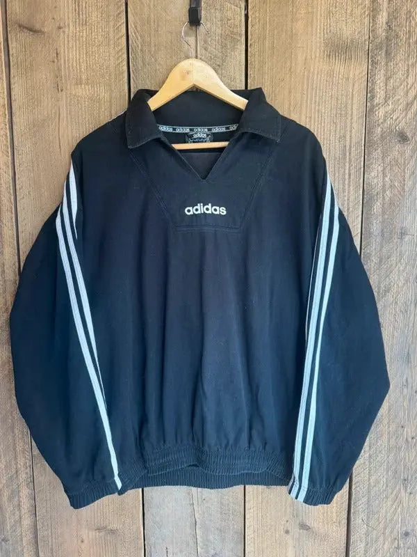 Vintage 1990s Adidas Drill Top XL Britpop Indie Oasis #600