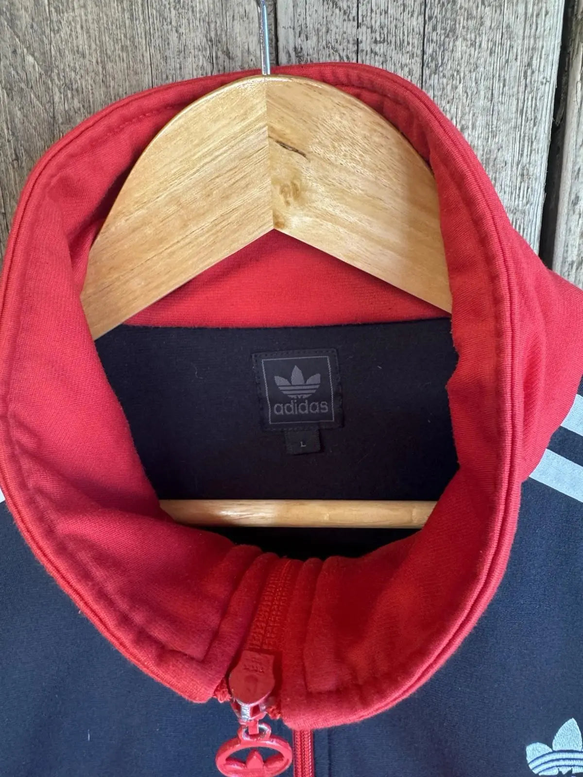 Vintage Rare Adidas Illinois Originals Men’s Tracksuit Top Large Retro adidas