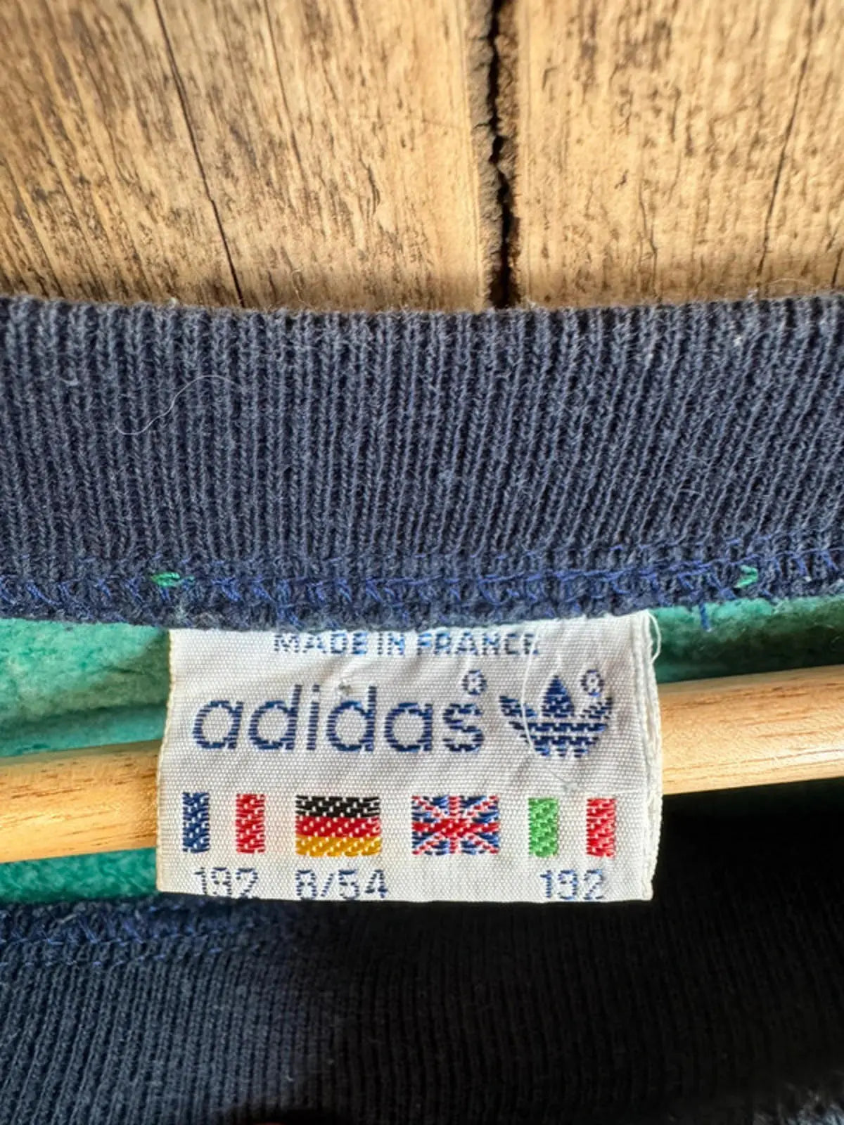 Adidas 80's Embroidered Logo Sweatshirt Jumper Top Sweater Men’s XL adidas