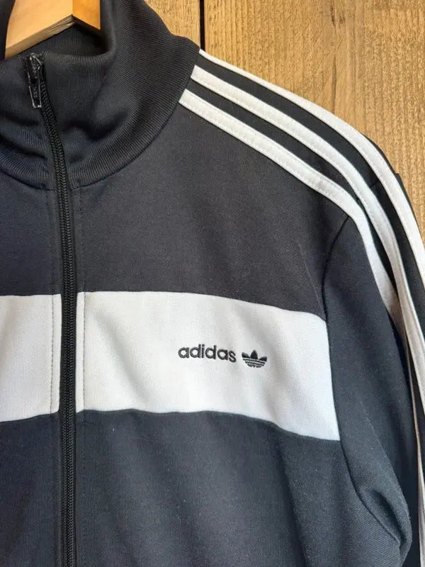 Vintage Adidas Originals Tracksuit Top Medium Retro Oasis #405