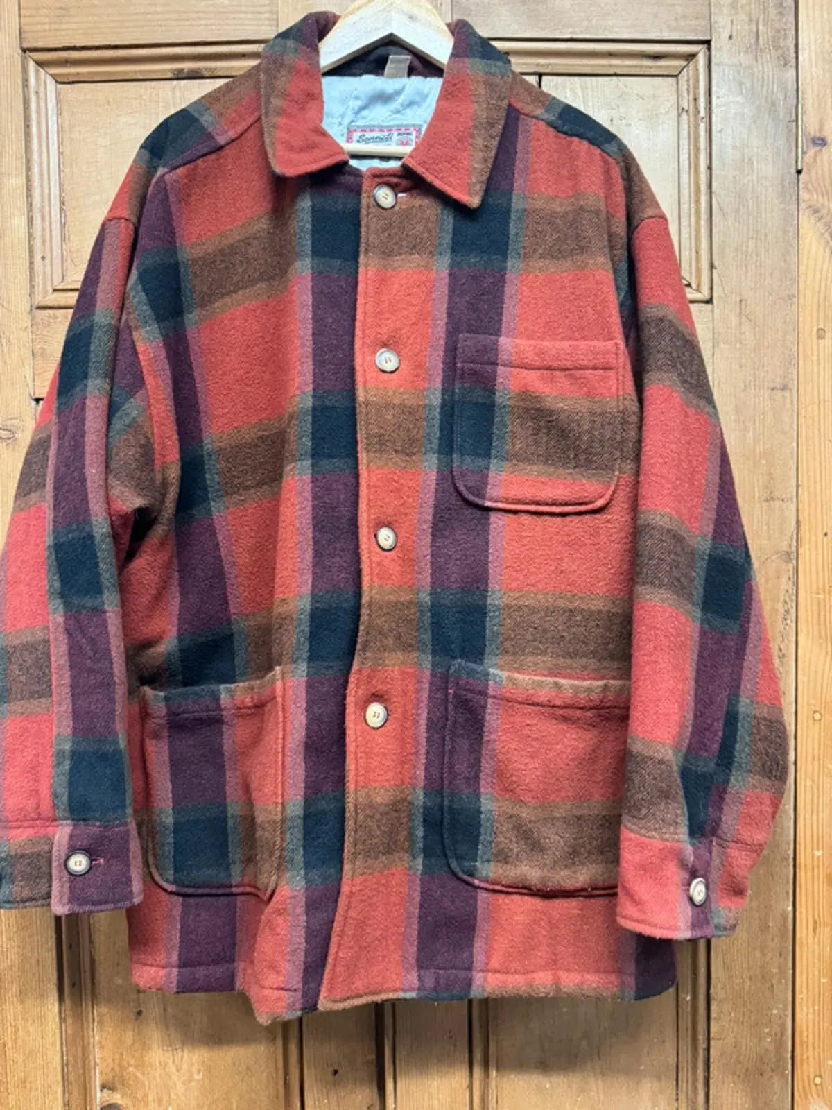 Original Vintage 90s Sonneti Men’s Carpet Coat Jacket XL Sonneti