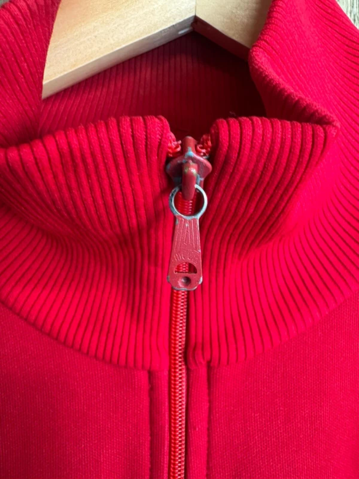 Vintage Adidas Tracksuit Top Jacket Made In Yugoslavia 70s 80s Large #348